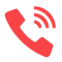 Red phone icon